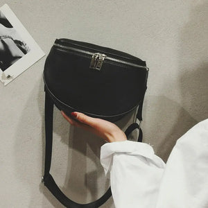 Women's Small Messenger Bag Crossbody Semicircle Shoulder Bag