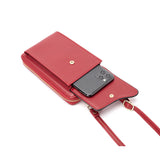 Women's Small Shoulder Bag Handbag Crossbody Phone Pocket PU Leather