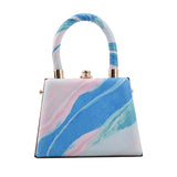 Japanese Summer Print Landscape Mini Handbag