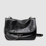 ZA Women's Bag White Rock Soft One-shoulder Hobo Cross-body Bag with Chain