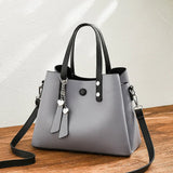 PU Soft Leather Women's Shoulder Bag Messenger Handbag