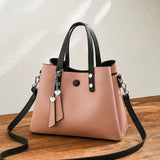 PU Soft Leather Women's Shoulder Bag Messenger Handbag