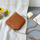 Autumn PU Small Square Bag Shoulder Bag Female Version Mobile Phone Bag