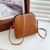 Autumn PU Small Square Bag Shoulder Bag Female Version Mobile Phone Bag