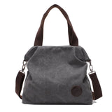 Casual Art Canvas Bag Women Shoulder Messenger Mori Student Big Purse Handbags