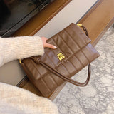 Crocodile Pattern PU Leather Handbag Ladies One Shoulder Messenger Bag