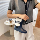 Women's Mini Shoulder Bag with Rain Boots Shape