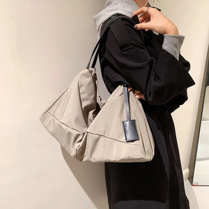 Large Canvas Shopping Bag Ladies Handbag