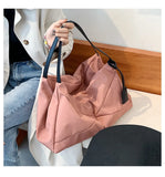 Large Canvas Shopping Bag Ladies Handbag
