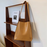 PU Leather Messenger Bag Large Composite Bag Ladies Shoulder Bag