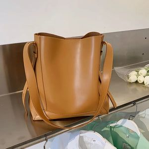 PU Leather Messenger Bag Large Composite Bag Ladies Shoulder Bag