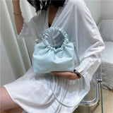 Retro Leather Messenger Bag Clutch Single Shoulder Bag