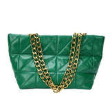 Soft PU Leather Winter Handbag Casual Chain Shoulder Bag