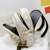 Large Capacity Mesh Travel Backpack Solid Nylon School Bag Student Laptop