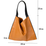 Women's Shoulder Bag Soft PU Leather Large Handbag