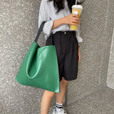 Women's Shoulder Bag Soft PU Leather Large Handbag
