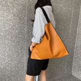 Women's Shoulder Bag Soft PU Leather Large Handbag