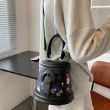 Ladies Graffiti Small Tote Bag Shoulder Messenger Bag