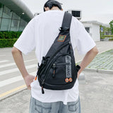 Chest Bag Large Capacity Sports Messenger Travel Men's Bag Unisex