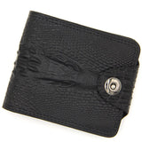 Vintage Leather Short Wallet for Men