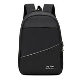 Men's Anti Theft Laptop Backpack Waterproof Canvas Business Travel Bag