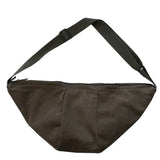 Japanese Style Canvas Messenger Bag for Men and Women