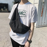 Japanese Style Canvas Messenger Bag for Men and Women