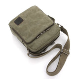 Canvas Diagonal Bag Men's Outdoor Shoulder Wallet