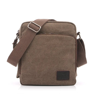 Canvas Diagonal Bag Men's Outdoor Shoulder Wallet