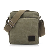 Canvas Diagonal Bag Men's Outdoor Shoulder Wallet