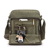 Canvas Diagonal Bag Men's Outdoor Shoulder Wallet