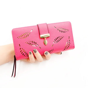 Women's Long Zipper Wallet Mobile Phone Bag Handbag Purse