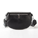 Rhinestone Inlaid Diamond Messenger Bag Waist Chest Bag