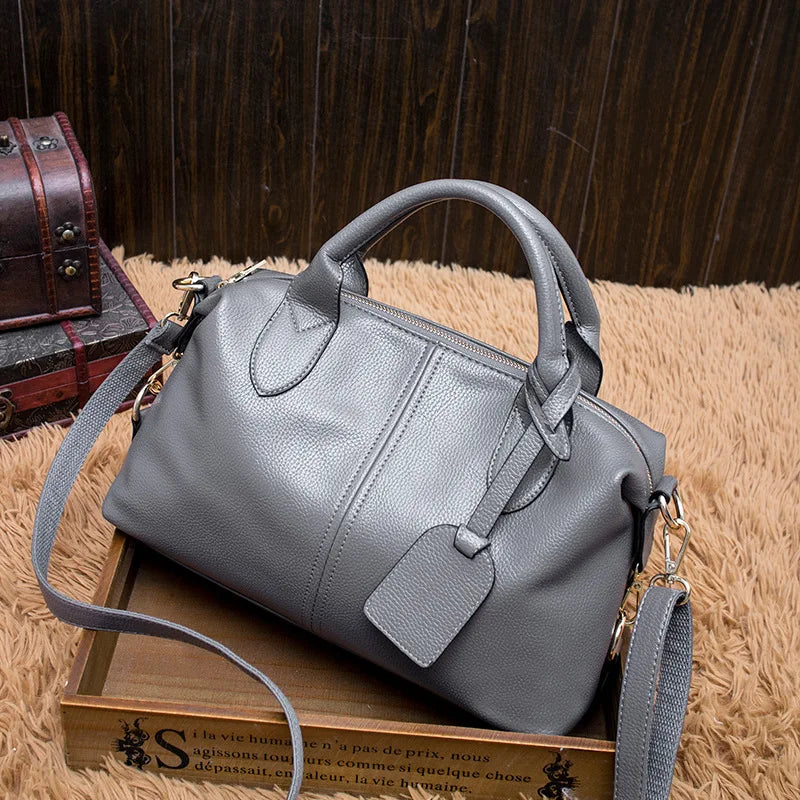 Autumn Winter Boston Messenger Bag Shoulder Handbag Female Pillow Bag