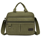 Canvas Shoulder Bag Casual Messenger Bag Handbag
