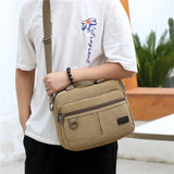 Canvas Shoulder Bag Casual Messenger Bag Handbag