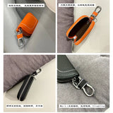 Leather Wallet with Key Pack, Men's & Women's Multi-functional Storage Bag