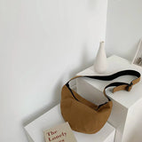 Creative Ladies Canvas Bag - One-Shoulder Messenger Satchel Handbag