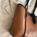 Soft Texture Ladies Shoulder Bag with Large Capacity