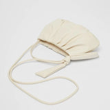 Women's Fold Bag with Bow Knot - Mini Crossbody Shoulder Bag