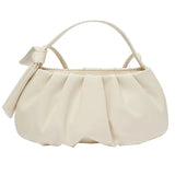 Women's Fold Bag with Bow Knot - Mini Crossbody Shoulder Bag