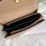 PU Ladies Shoulder Bag with Adjustable Strap and Built-in Compartment