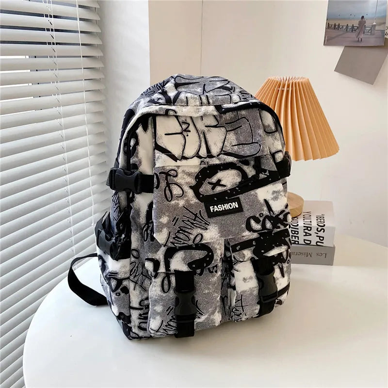 Large Capacity Student Backpacks for Men and Women