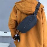 Men's Travel Chest Bag Boys Nylon Short