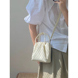 Mini Single Shoulder Small Bag Niche Handbag Fold