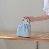 Mini Single Shoulder Small Bag Niche Handbag Fold