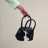 Niche Lychee Texture One-Shoulder Portable Small Bag