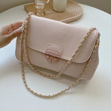 Pure Chain Shoulder Handbag Messenger Large Capacity Tote Bag