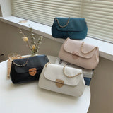 Pure Chain Shoulder Handbag Messenger Large Capacity Tote Bag