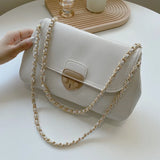 Pure Chain Shoulder Handbag Messenger Large Capacity Tote Bag
